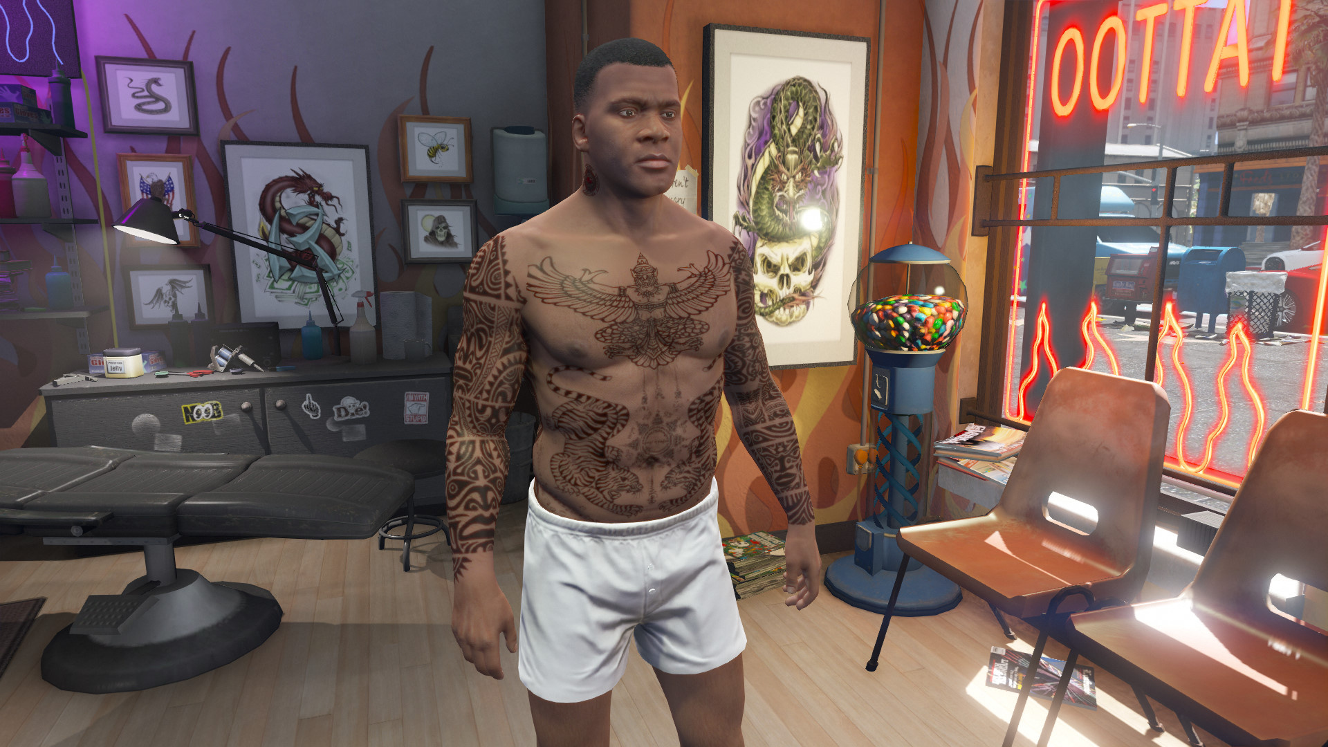 Tattoo Franklin GTA 5